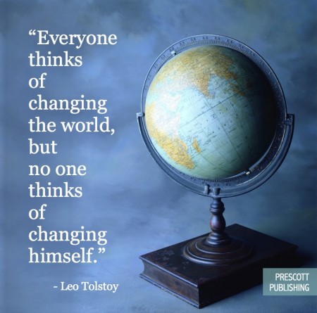 Everyone Thinks of Changing the World