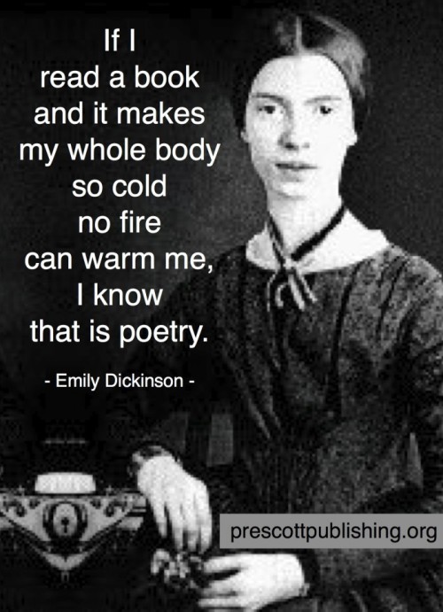 In honor of Emily Dickinson’s birthday (December 10), here is one of ...